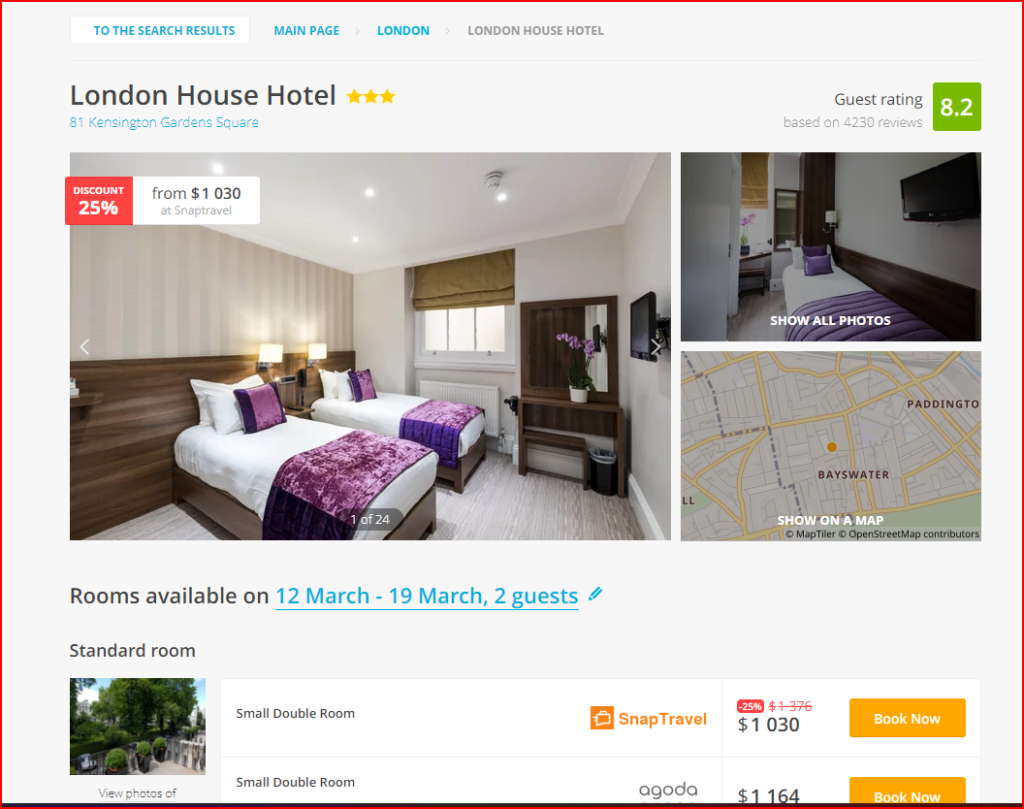best hotel deals - how to compare different travel booking companies 2