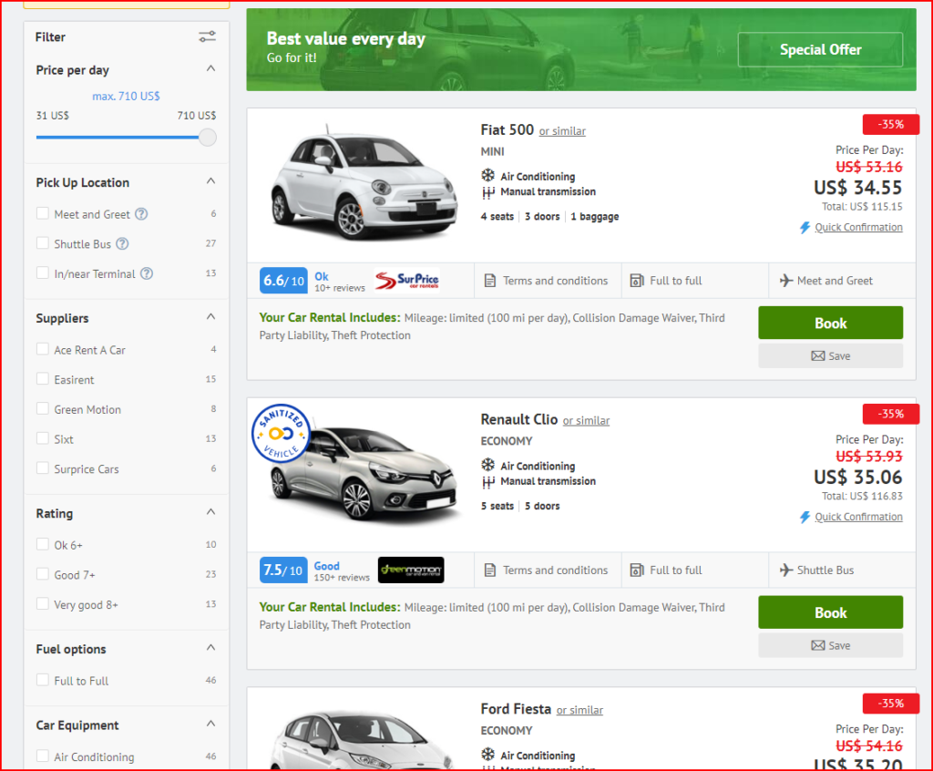 how to find the best deals on car rentals 3