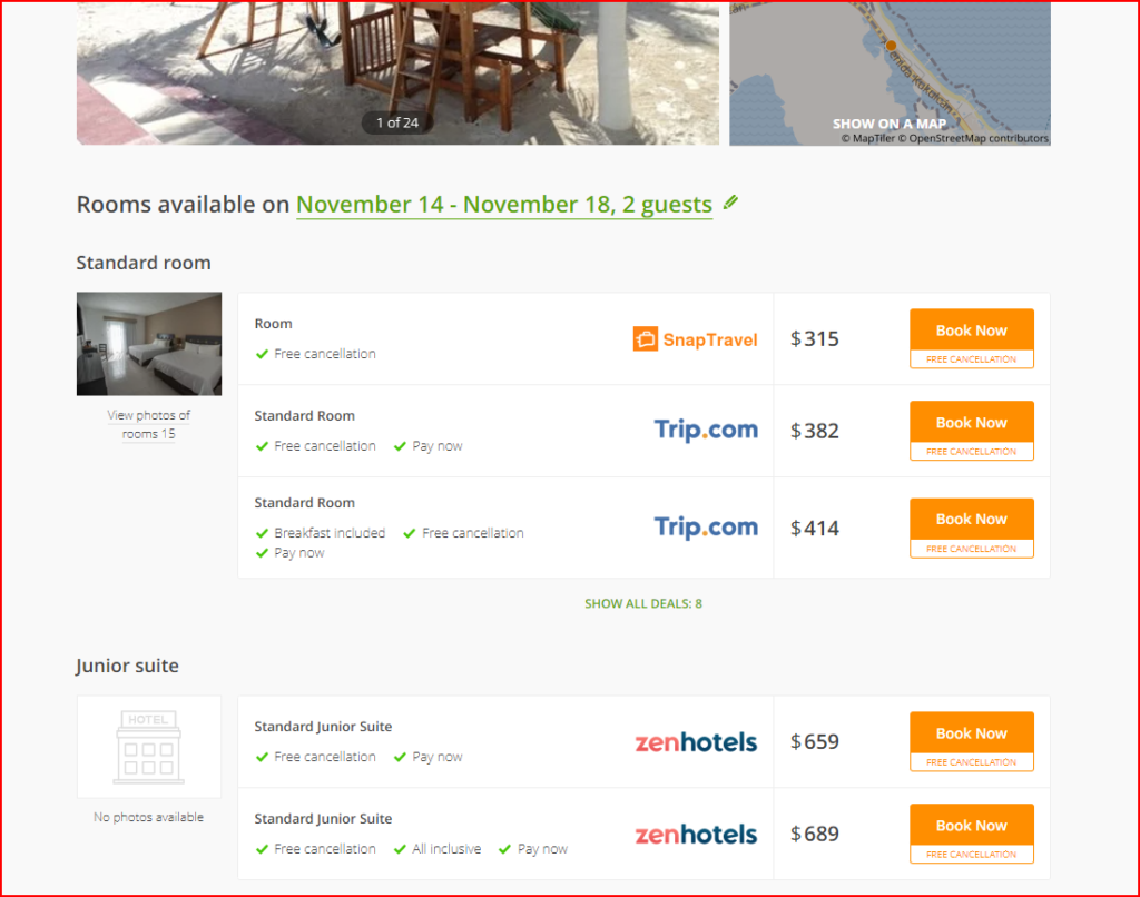 best deals on resort hotels 3