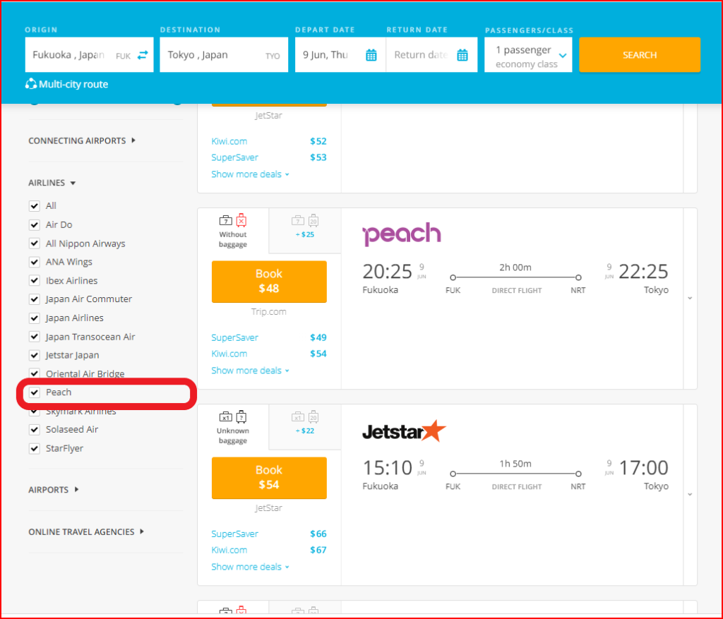 How To Find The Best Deals On Peach Airline Flights!